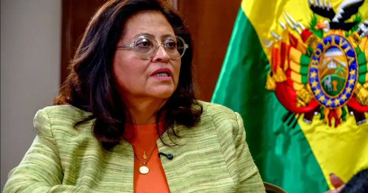 Tatiana Flores, ministra de Salud de Bolivia
