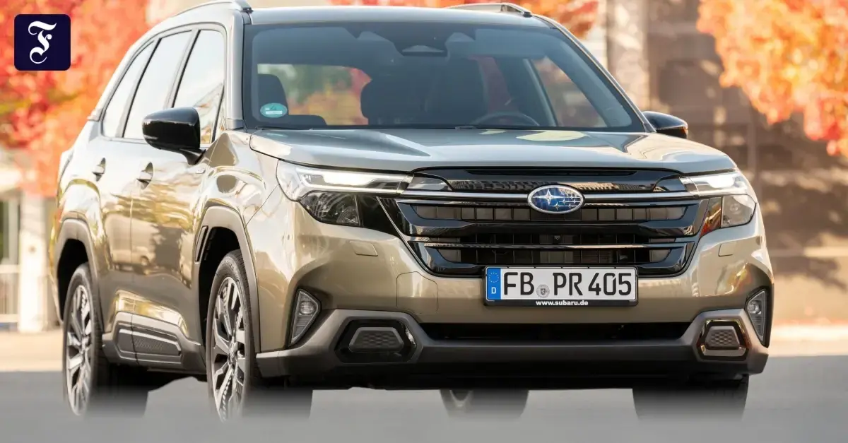 Subaru Forester en la variante Platinum