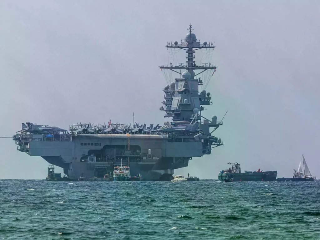 Portaaviones nuclear estadounidense USS Gerald R. Ford
