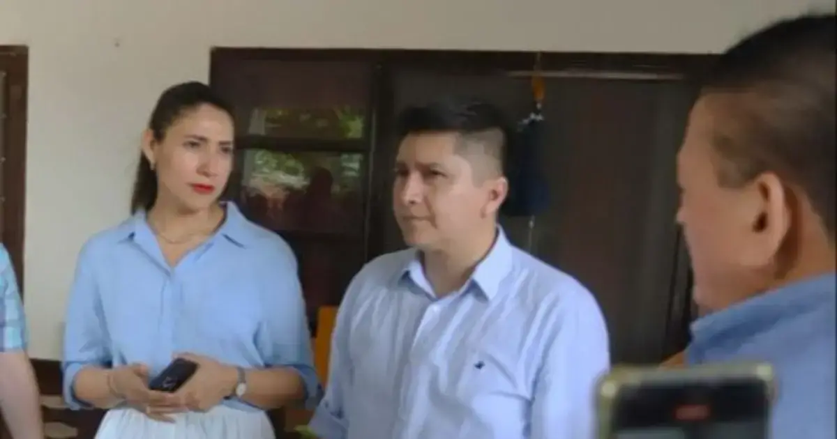 Los concejales Garzón y Medrano