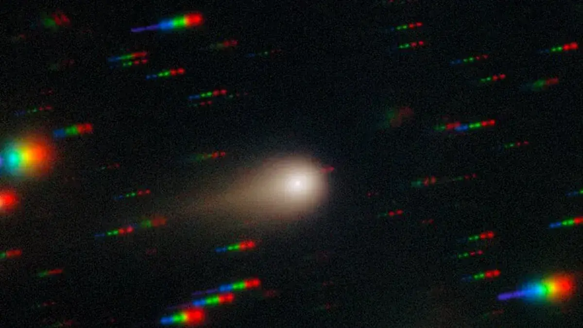 El cometa 3I/ATLAS, el tercer objeto interestelar conocido.
