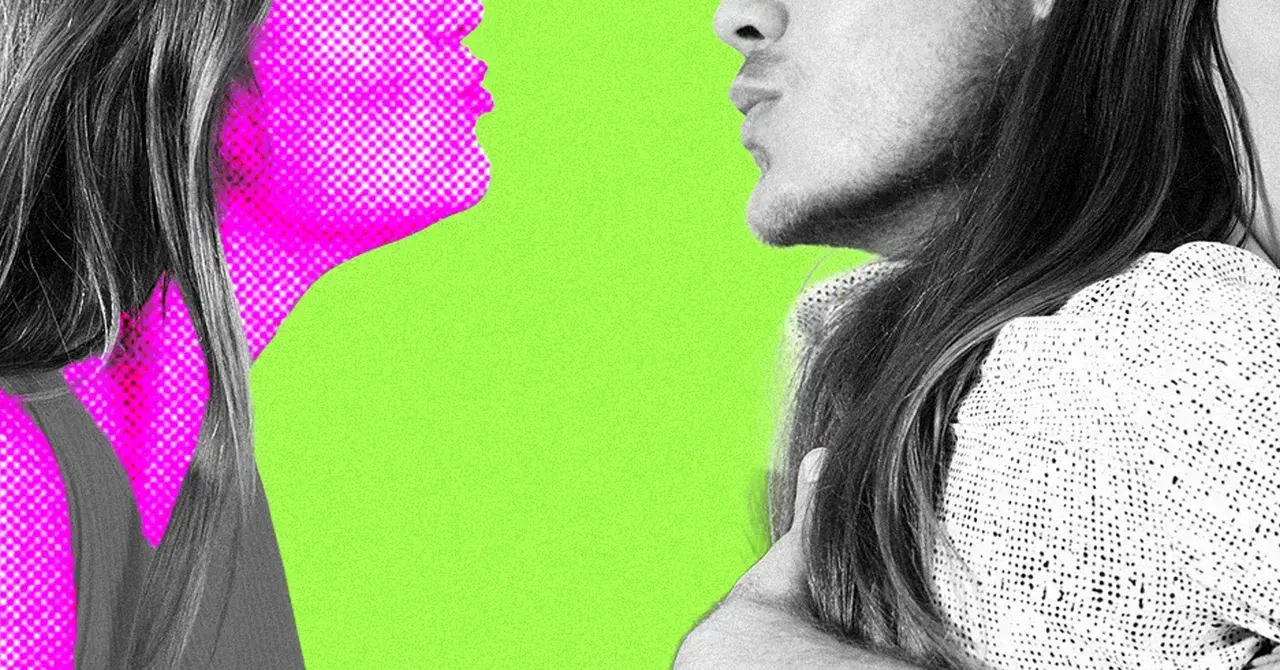 Ilustración sobre relaciones humanos-IA