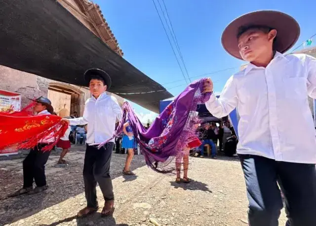 Acto de inauguración de las obras en el templo San Juan del Oro.
