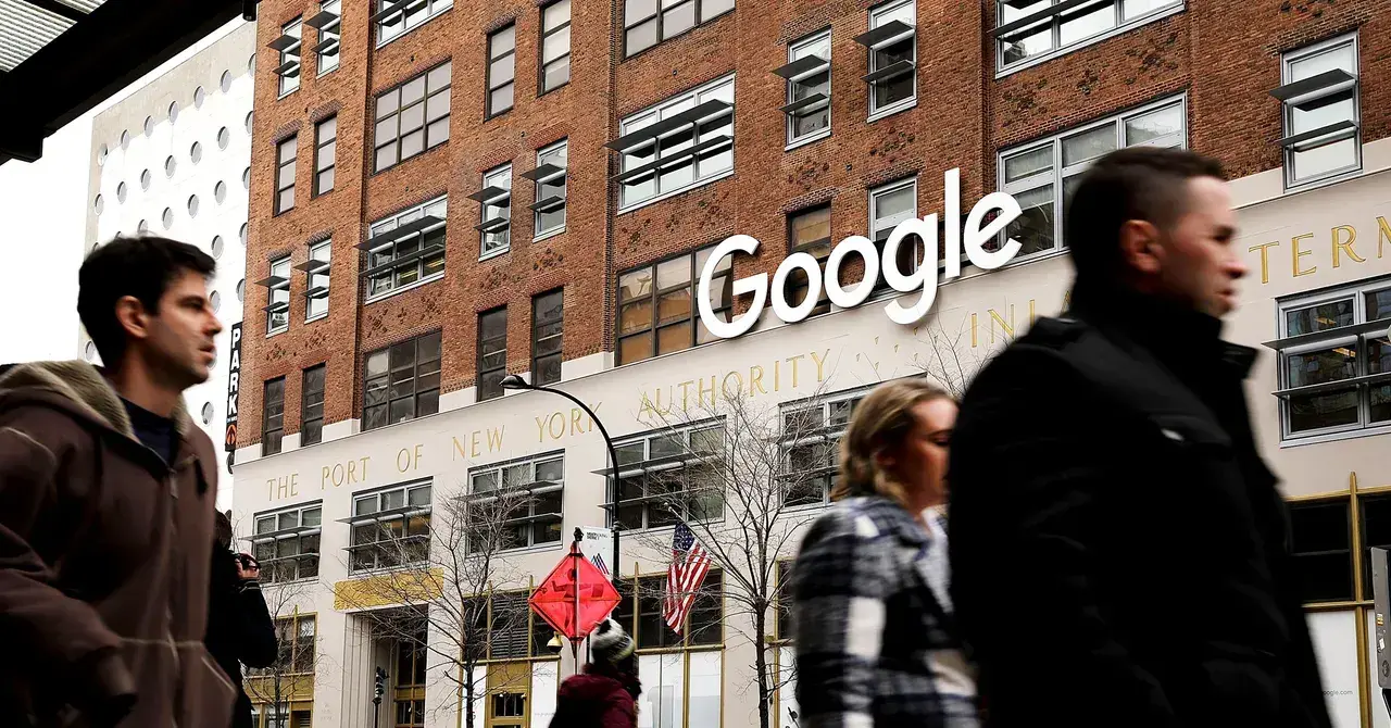 Oficina de Google en el bajo Manhattan.