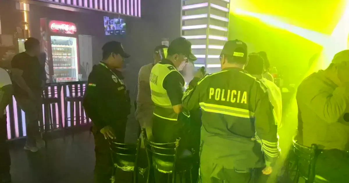 El operativo se realizó en los locales de Yapacaní