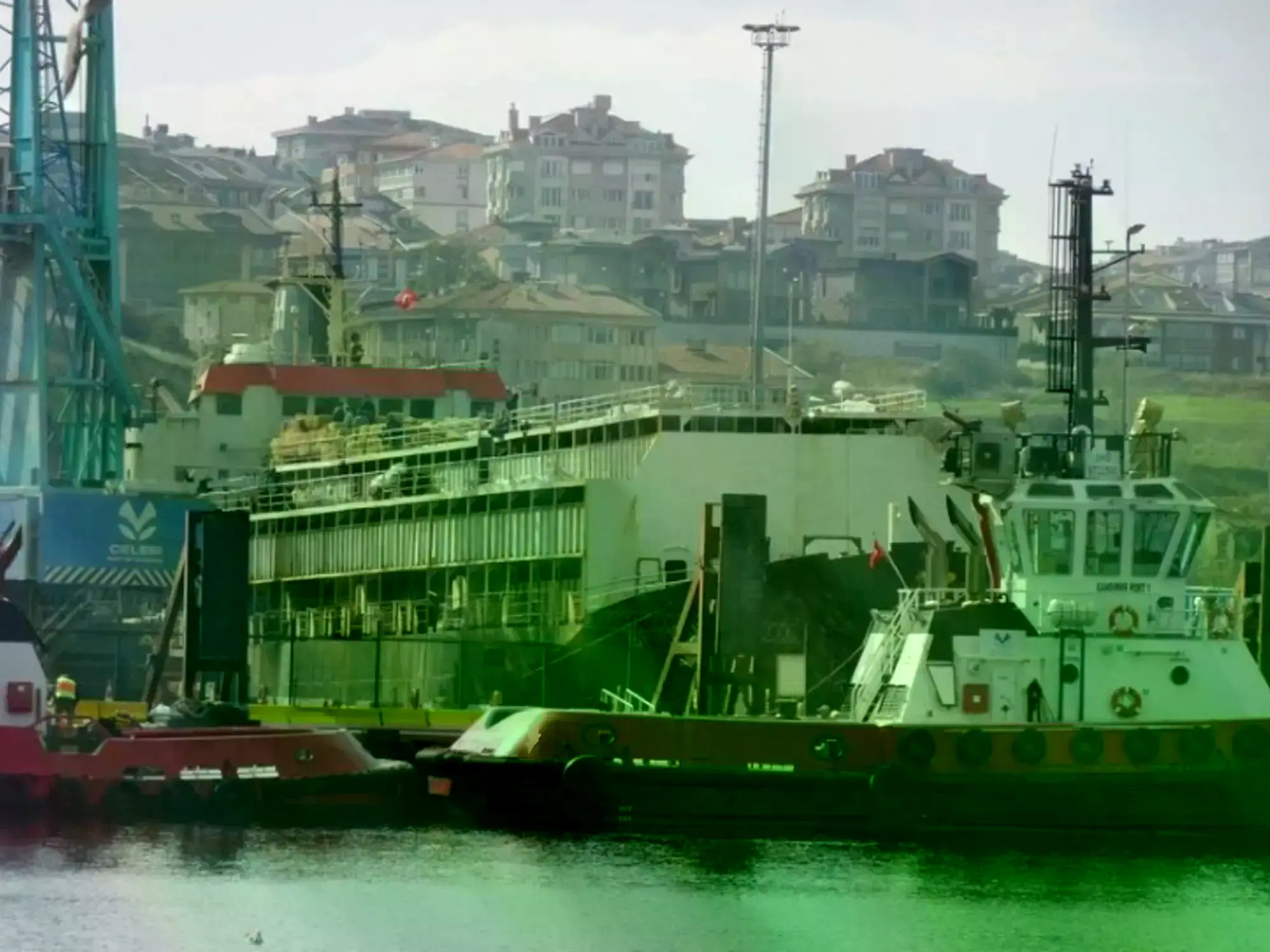 El carguero Spiridon II zarpó desde Turquía, de regreso a Uruguay.