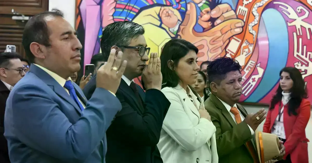 Los nuevos viceministros juran