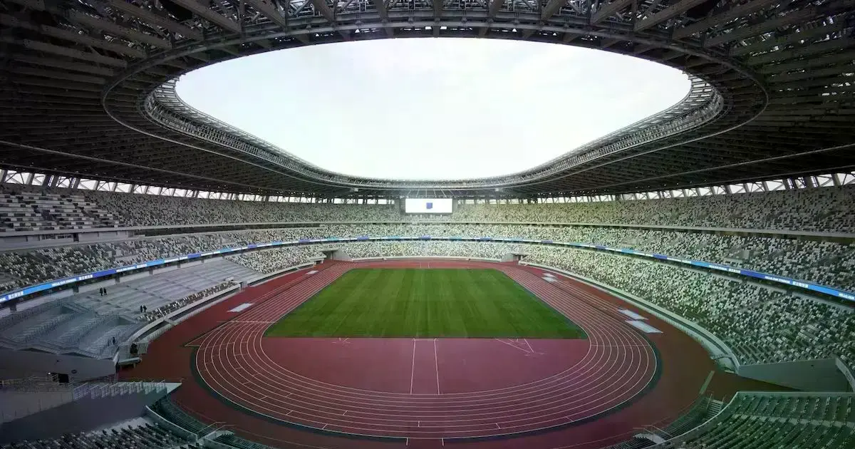 Estadio Nacional de Tokio, escenario del partido amistoso