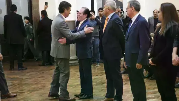 Acto de posesión de nuevas autoridades del Banco Central de Bolivia