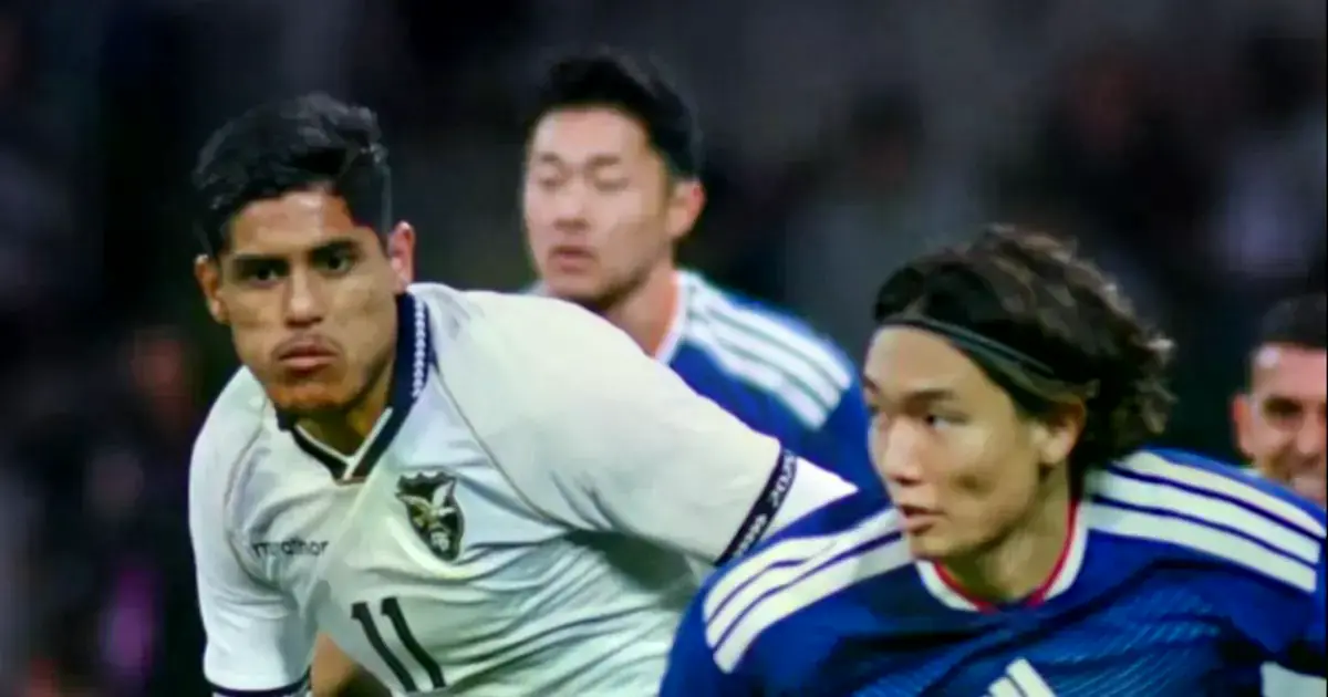 Fernando Nava durante el partido ante Japón