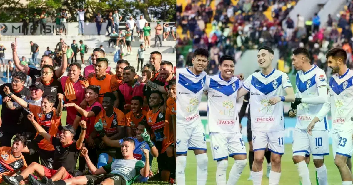 Nacional Potosí (izq.) y GV San José (der.)