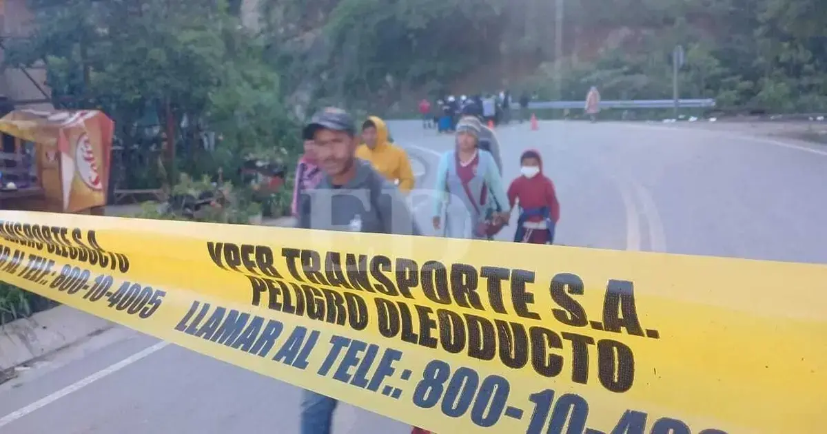 Oleoducto de gas frena la transitabilidad en Cuevas