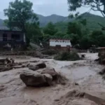 Río inunda Samaipata