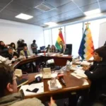 La sesión de la Comisión de Constitución de la Cámara de Diputados.