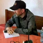 Luis Fernando Camacho durante su audiencia virtual