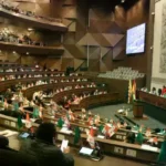 Sesión en la Cámara de Diputados.