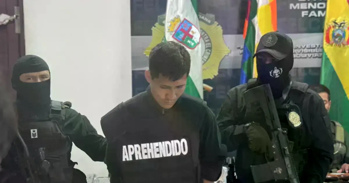 El sujeto fue presentado este viernes