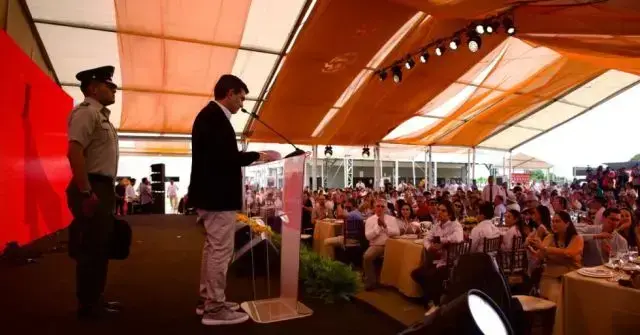 El Presidente estuvo este sábado en un acto en Santa Cruz.