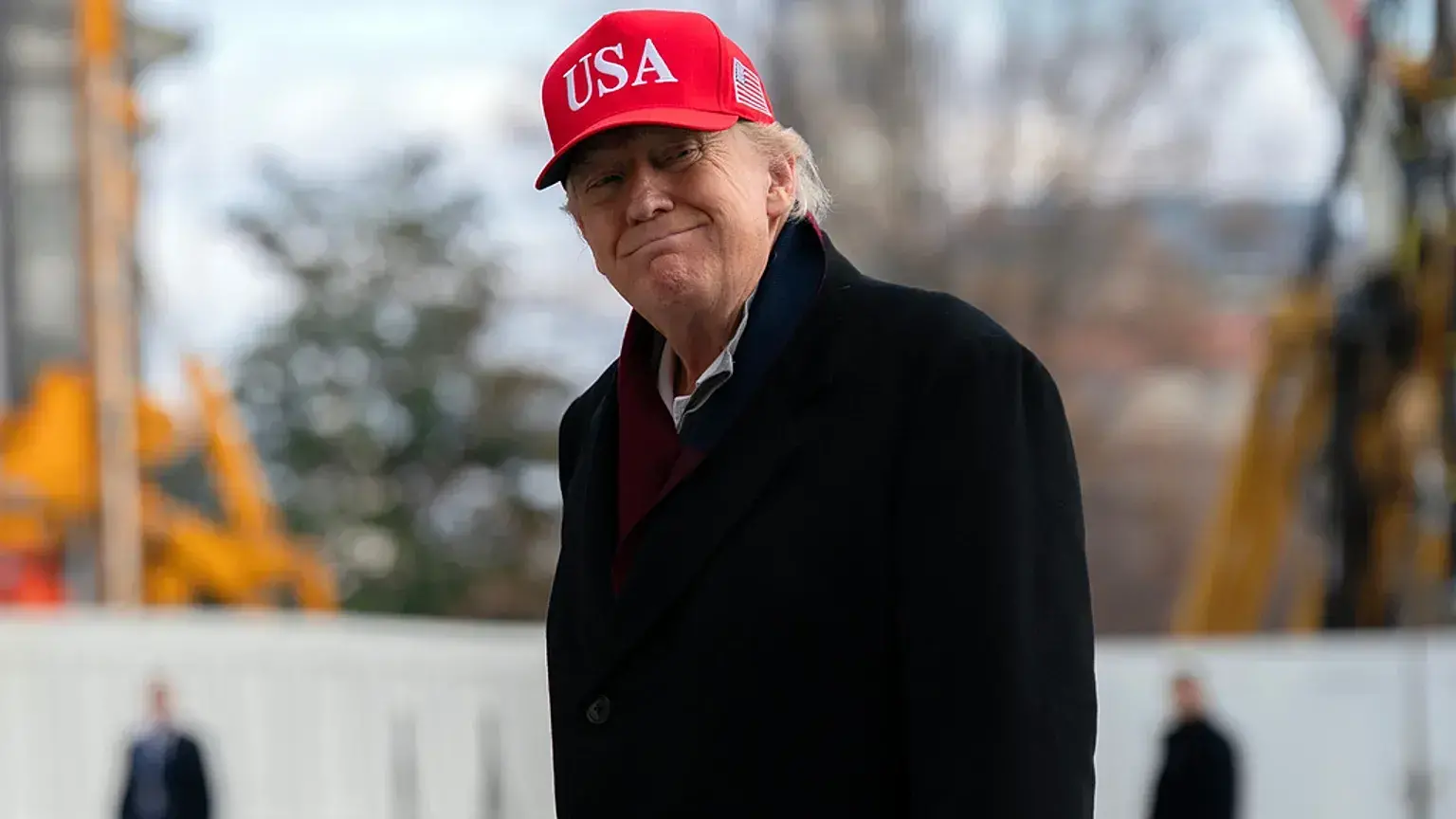 El presidente Donald Trump llega a la Casa Blanca