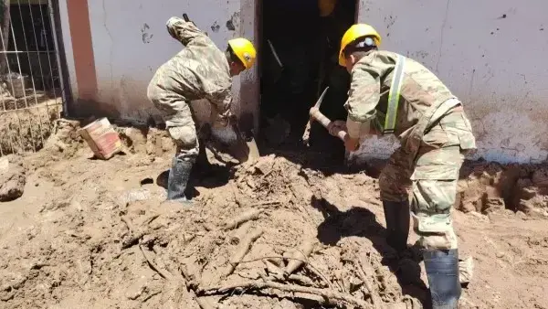 Operativos de rescate y limpieza en Samaipata