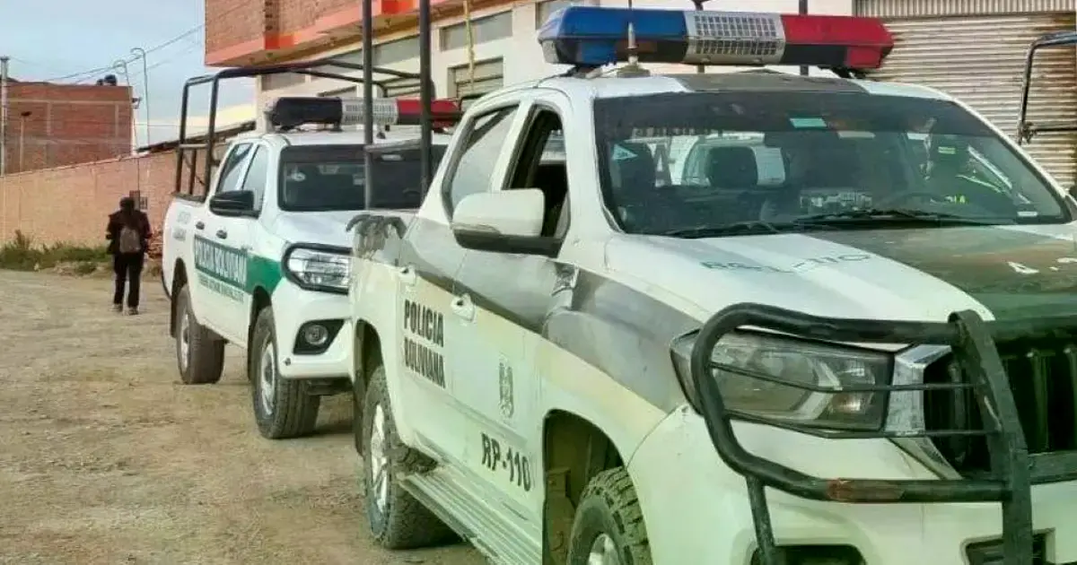 Patrullas de la Policía de Oruro