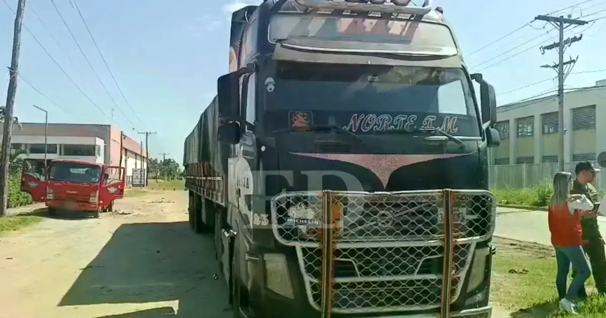 La sustancia iba oculta en el cargamento de urea y boro