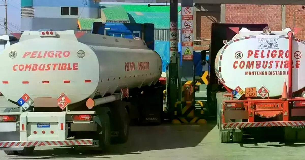 Proceso de distribución de combustibles.