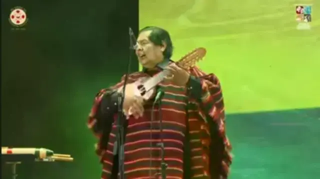 La presentación de Los Masis en la India.