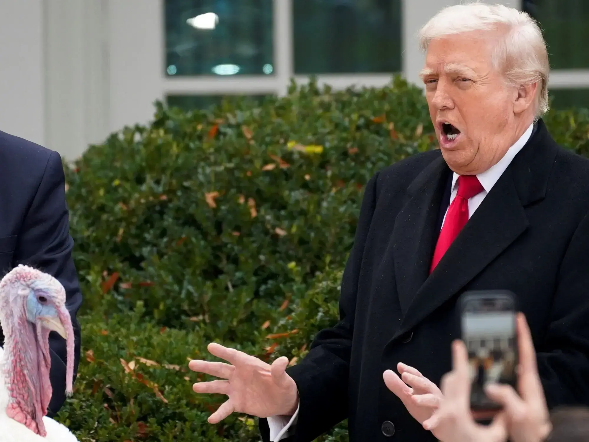 El secretario de Guerra, Pete Hegseth, en la Casa Blanca.