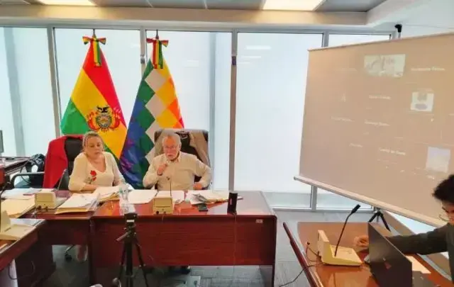 La sesión del domingo.