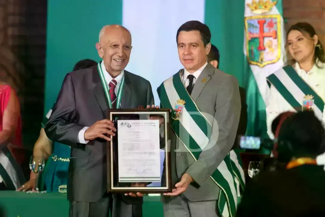 Entrega del reconocimiento