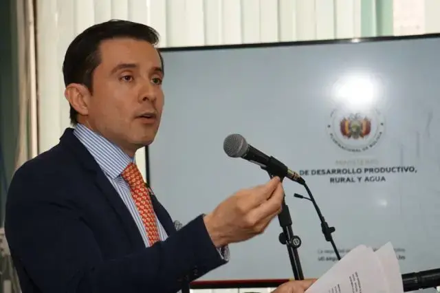 El viceministro de Comercio y Logística Interna, Gustavo Serrano.