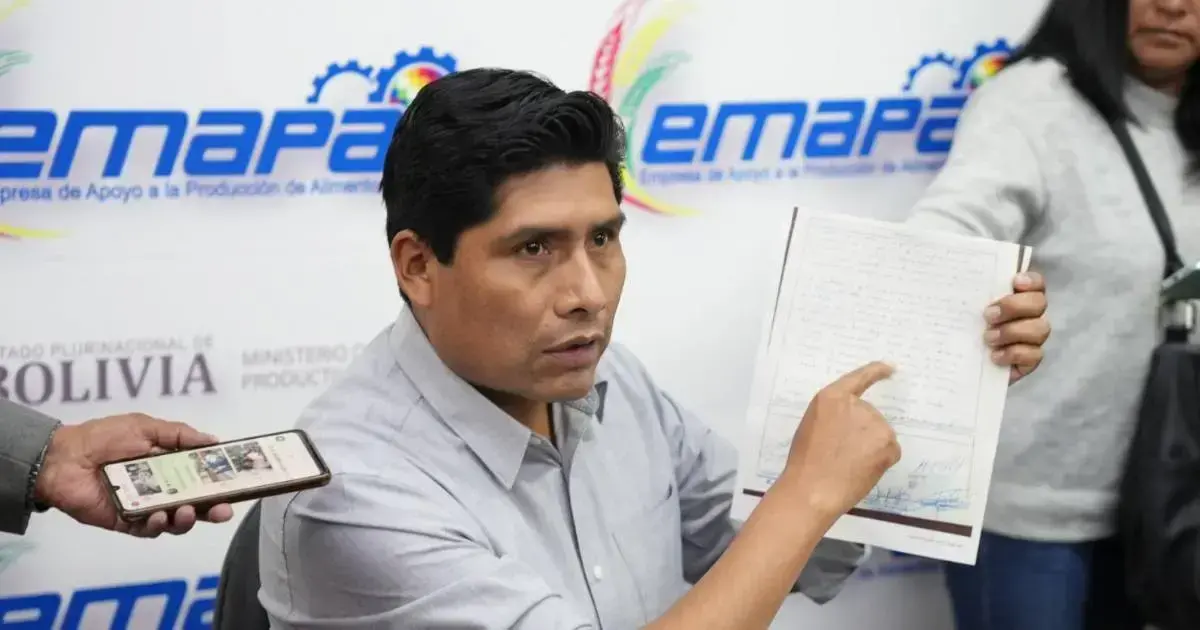 El exgerente de Emapa, Franklin Flores.