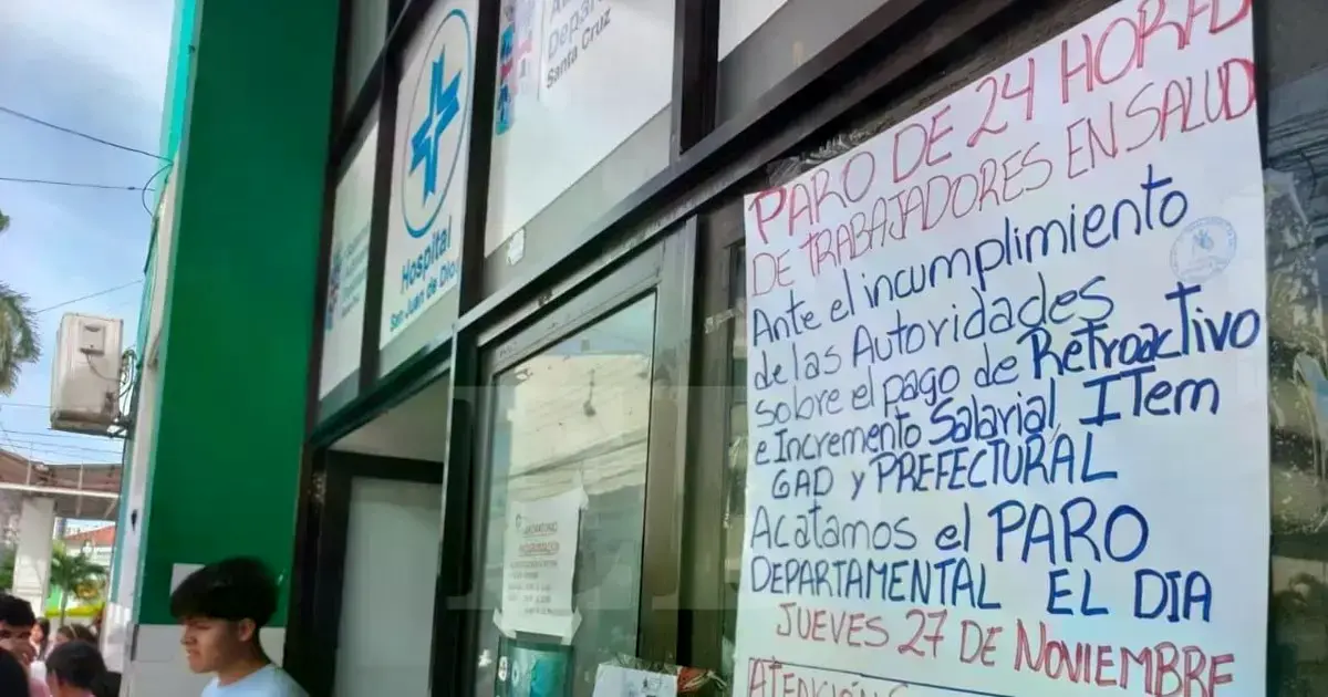 Pacientes sobrellevan el paro en los hospitales
