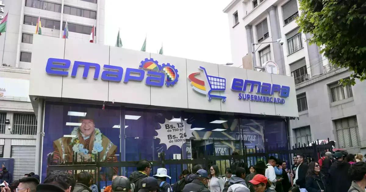 Archivo de una agencia de Emapa