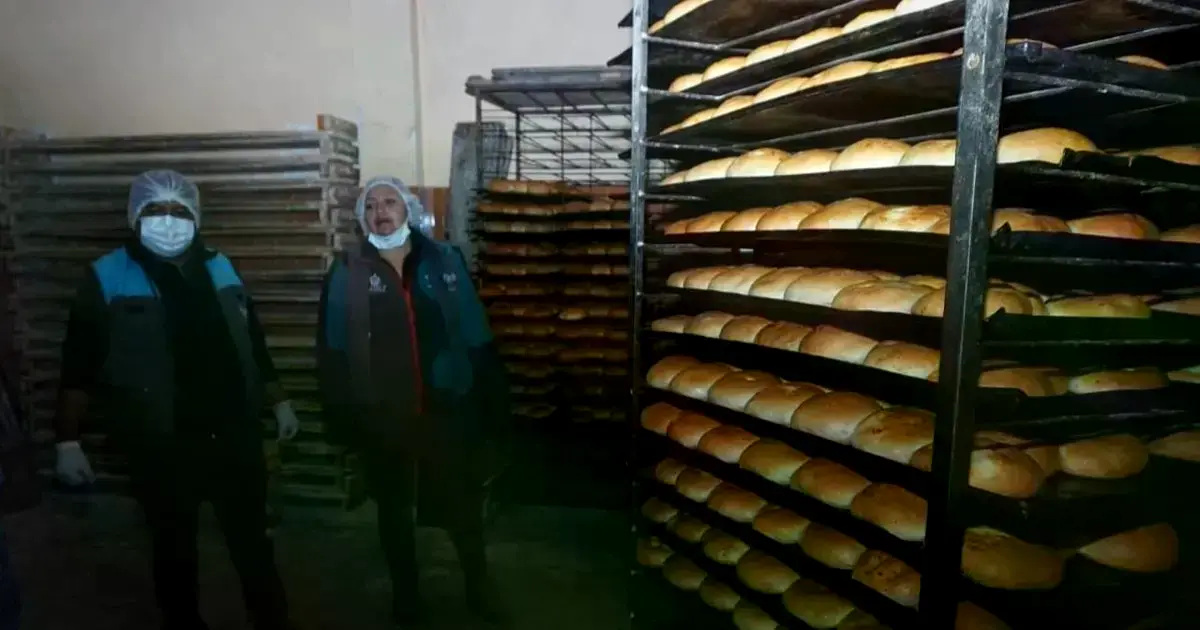 Operativo en el horno del dirigente panificador, Rubén Ríos