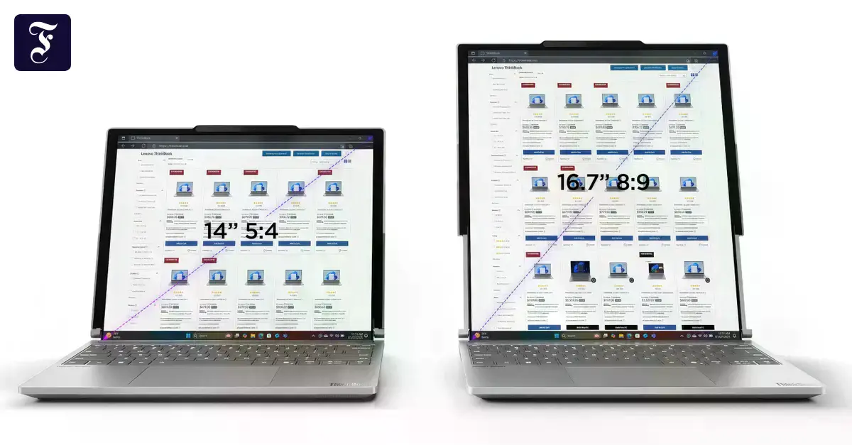 El Lenovo Thinkbook Plus Rollable con su pantalla extendiéndose