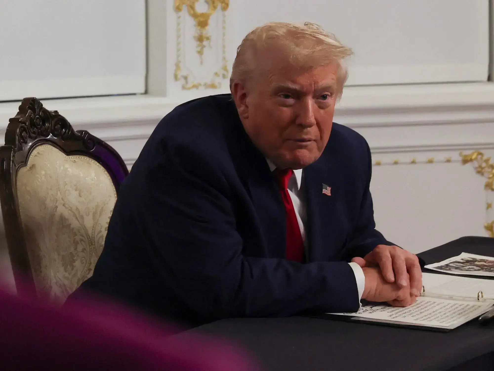 Donald Trump anuncia la muerte de la guardia nacional