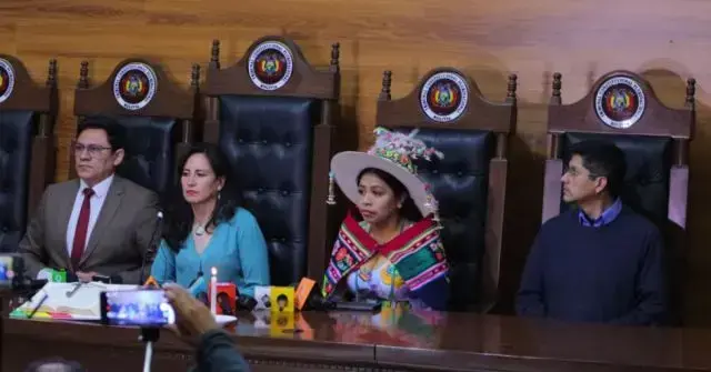 Los cuatro magistrados electos del TCP