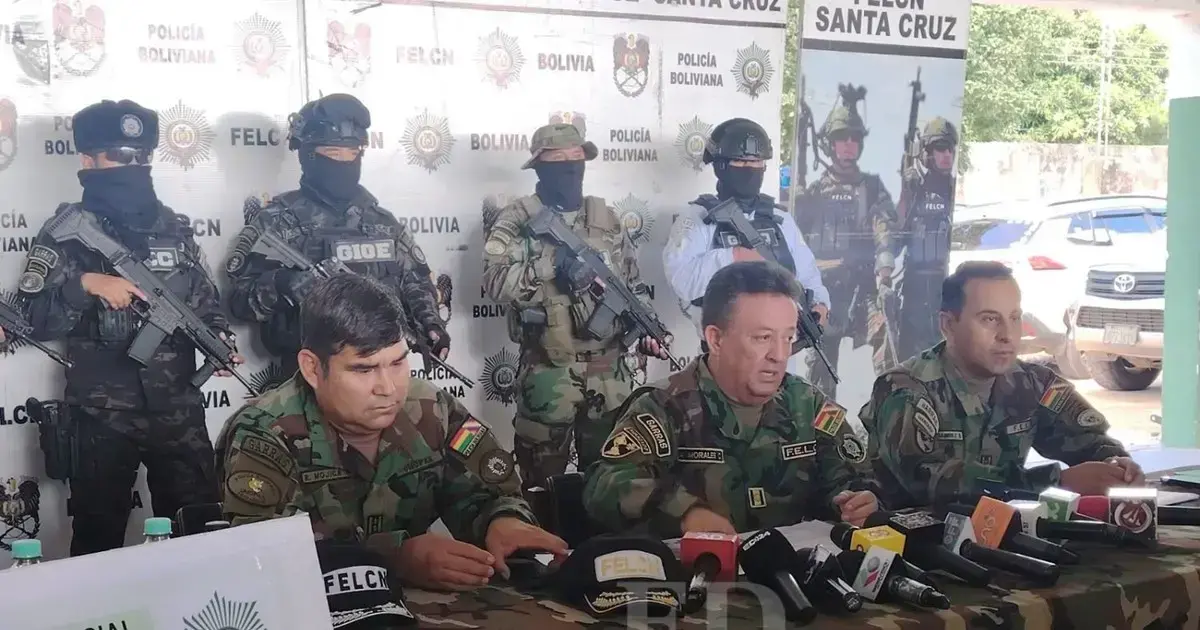 Los jefes antidroga brindan el informe de los operativos
