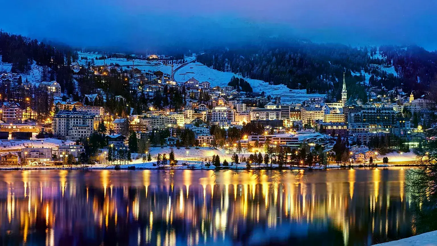 St. Moritz, Suiza.