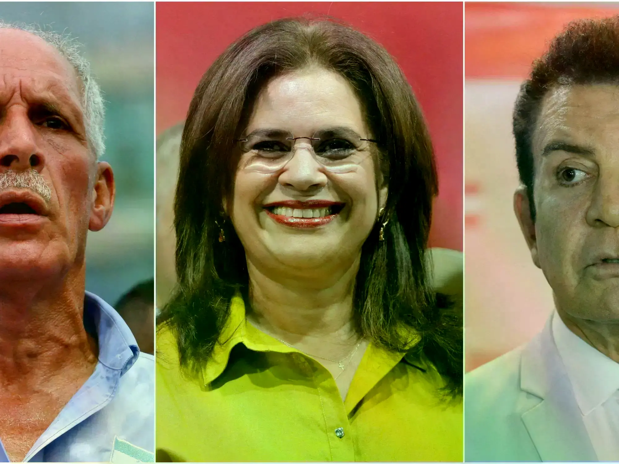 Voluntaria del partido Libre muestra un voto marcado por la candidata Rixi Moncada