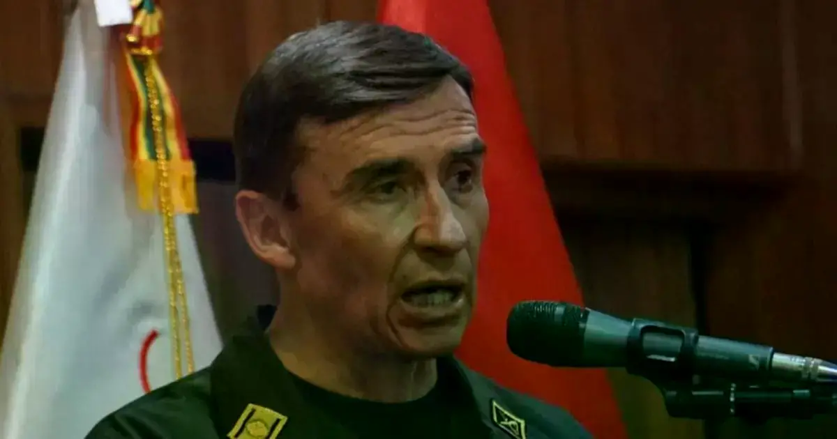 Mirko Sokol, comandante general de la Policía.