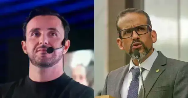 JP Velasco y Luis Fernando Camacho