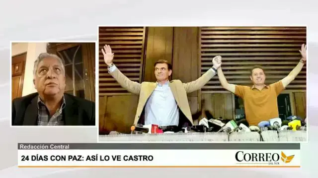 Roberto Castro, dirigente nacional del PDC, en contacto con Correo del Sur Radio.