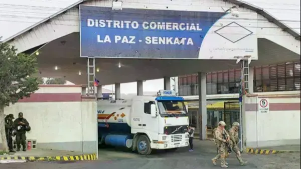Planta de YPFB en Senkata.