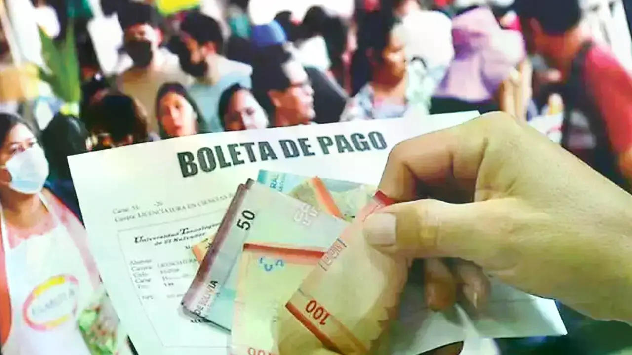 Imagen referencial del pago del aguinaldo.