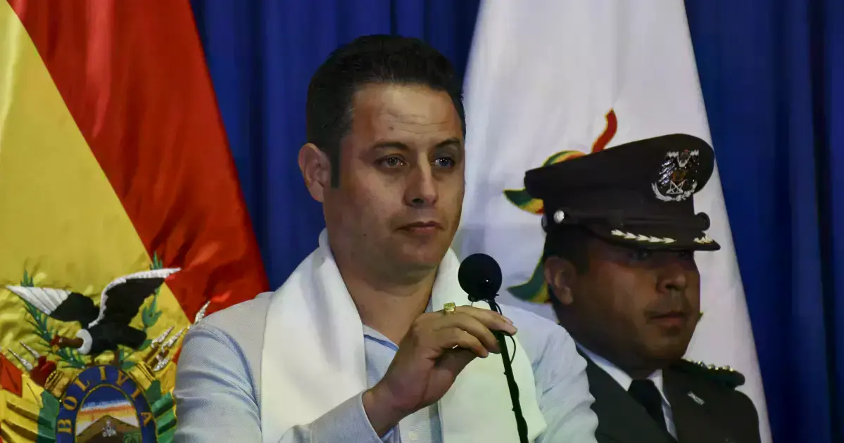 El vicepresidente del Estado, Edmand Lara.