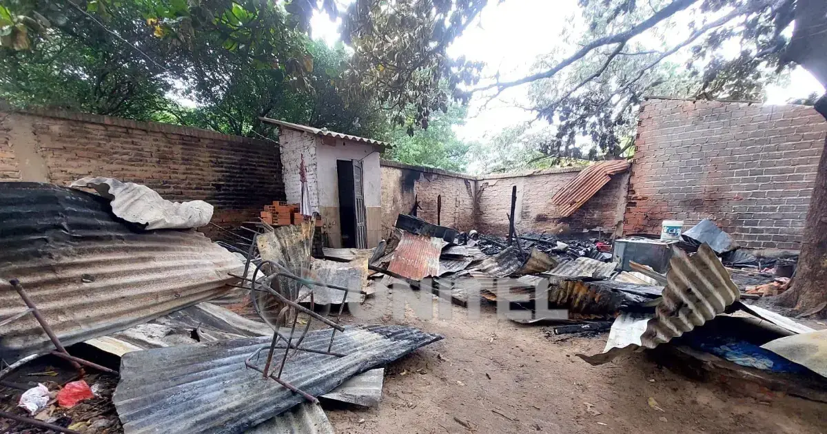 En estas condiciones quedó la vivienda