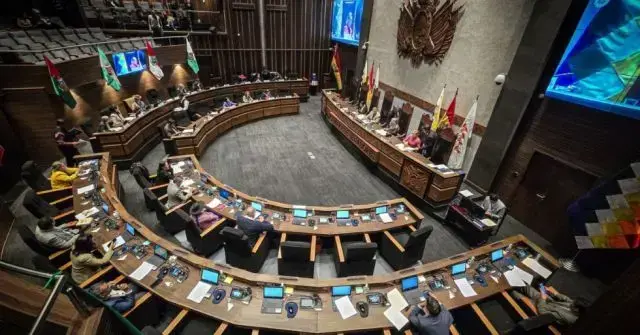 Sesión de la Cámara de Senadores